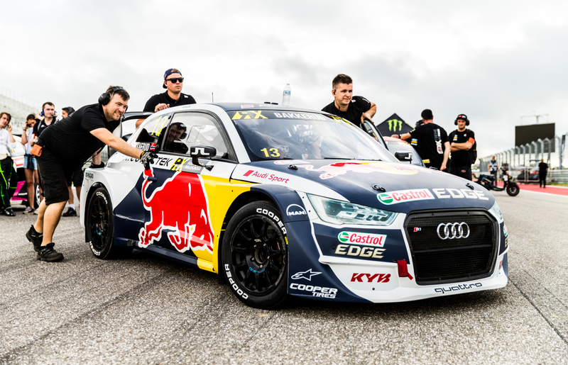 Illustration for article titled All Of The Fast Rallycross Cars Have Descended Upon Austin